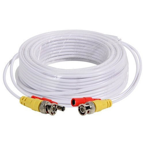 10M CCTV DC and BNC ready- solid copper Cable - 2 Core Power Cable Solid Copper