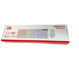 Builders Choice GK100-W-B Gaming Keyboard and Mouse Combo