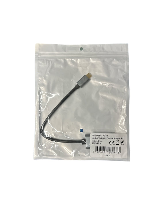 USB-C to HDMI Adaptor, 4K 30Hz 15cm lead