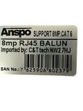 BNC Baluns- (RJ45 Push In )- Pair Blister Pack -8MP