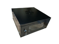 Network/ CCTV Cabinet (180x400x400),front Locking Glass Door, Flat Pack, with Tray