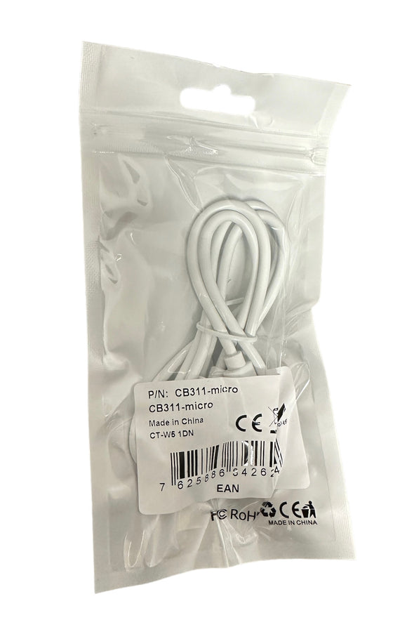 USB 2.0 Cable - USB Male to Micro USB, Black 1M - Retail Packaging (CB311-MICRO)