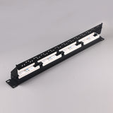 Cat6 Network RJ45 Patch Panel 24 Port 1U 19" (Dual Use)