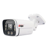 ANSPO PoE CCTV Camera Outdoor Bullet 5MP 3k with Audio White