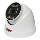ANSPO PoE CCTV Camera Outdoor Security Turret 5MP 3k with Audio White