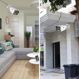 ANSPO PoE CCTV Camera Outdoor Bullet 5MP 3k with Audio White