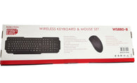 Builders Choice WS880-B Wireless Keyboard &amp; Mouse Set