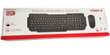 Builders Choice WS880-B Wireless Keyboard &amp; Mouse Set