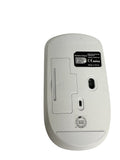 Builders Choice WS880-W-B Wireless Keyboard mouse in White combo