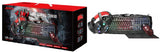 JEDEL CP-04 KNIGHTS TEMPLAR 4-IN-1 ELITE GAMING COMBO - RGB KEYBOARD / RGB MOUSE / XL MAT / HEADSET & MIC