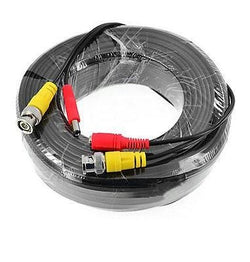 5M CCTV DC and BNC ready- solid copper Cable - 2 Core Power Cable Solid Copper (BLACK)