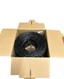 C and T Tech UTP Cat 5e – CCA (PVC) - 305M -Black
