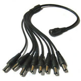 CCTV power splitter 8 way