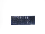 UK-English layout keyboard stickers with £ key.