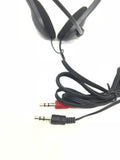 PC Stereo Headset and Mic 3.5mm Jack X 2 - Black (Blister Pack) JD900