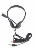 PC Stereo Headset and Mic 3.5mm Jack X 2 - Black (Blister Pack) JD900
