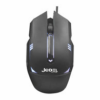 JEDEL WIRED MOUSE CP78 LED LIGHTING (BLACK)