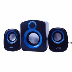 Jedel Compact Sound System 2.1 PC Desktop Laptop Tablet USB Powered Speakers