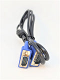 VGA-1.5M 1.5M VGA Cable - SVGA (Male) to sVGA (Male), Black / Blue