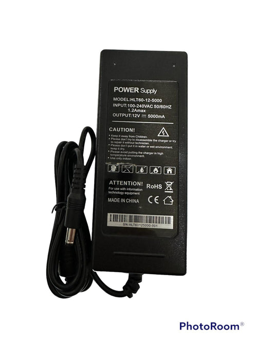 CCTV power Adaptor 5 AMP ROHS certified
