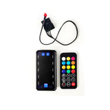 JEDEL 5 Pack RGB Case Fans 120MM LED Cooling With HUB & Remote