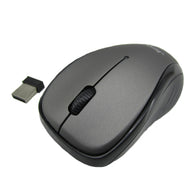 JEDEL W920 Wireless 3 Button Mouse with Scroll Wheel 1600dpi 2.4GHz (Black/silver)