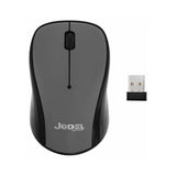 JEDEL W920 Wireless 3 Button Mouse with Scroll Wheel 1600dpi 2.4GHz (Black/silver)