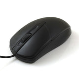 Jedel CP72 Wired Optical Mouse (Black) 1600dpi