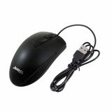 Jedel CP72 Wired Optical Mouse (Black) 1600dpi