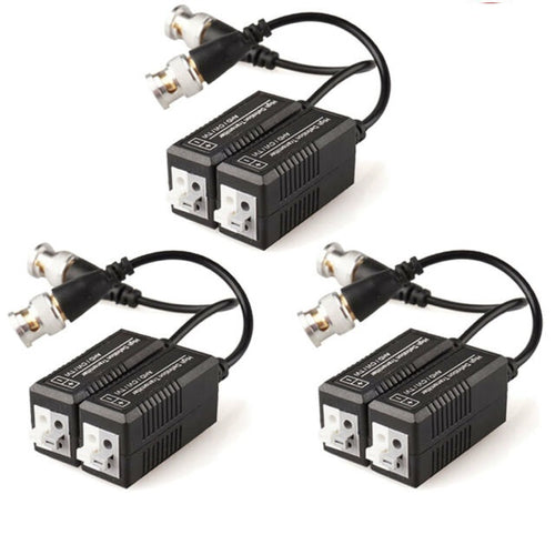 BNC Baluns- (Push In )- Pair Blister Pack -5MP