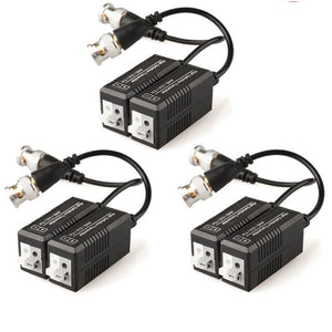 BNC Baluns- (Push In )- Pair Blister Pack -5MP