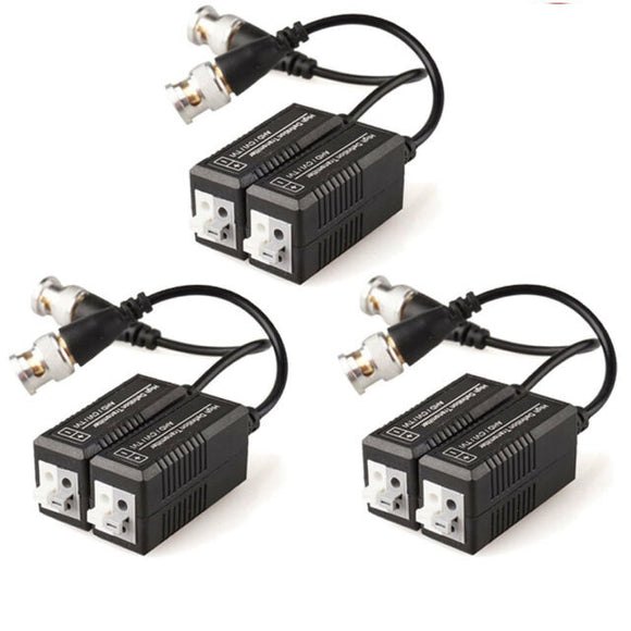 BNC Baluns- (Push In )- Pair Blister Pack -5MP