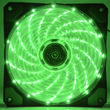 120mm Green computer case fan ( FAN-12CM-GRN)