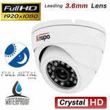 Dome Camera , 4IN 1,Metal  2MP, 3.6mm lens ASP-968-200H0D