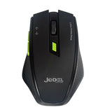 Wireless Optical Gaming Mouse - 2.4Ghz 1600dpi- Black (Retail Box) W400
